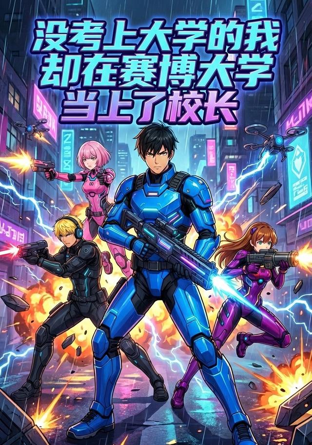 没考上大学的我却在赛博大学当上了校长封面图