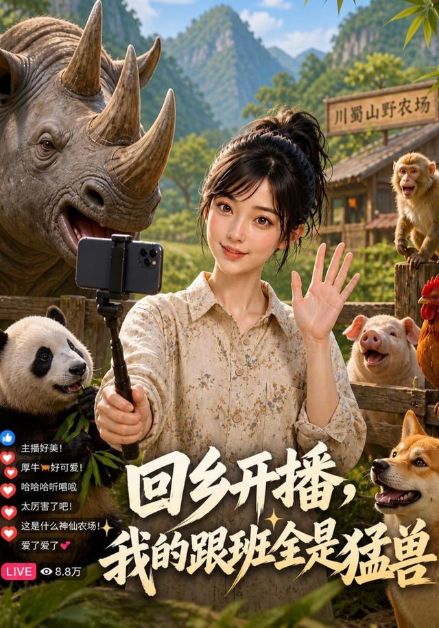 回乡开播，我的跟班全是猛兽