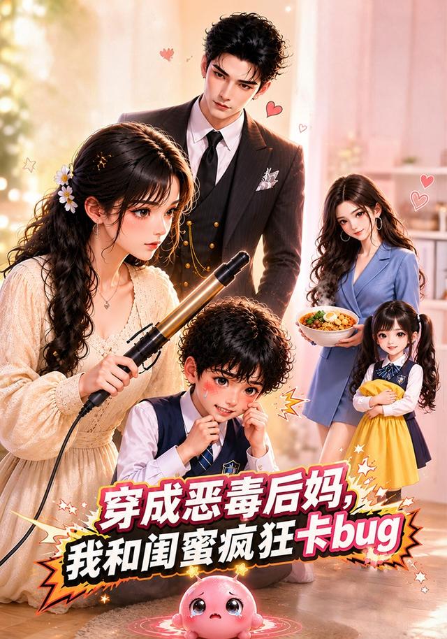 穿成恶毒后妈，我和闺蜜疯狂 卡bug