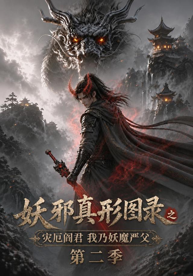 妖邪真形图录之灾厄阎君我乃妖魔严父第二季 cover
