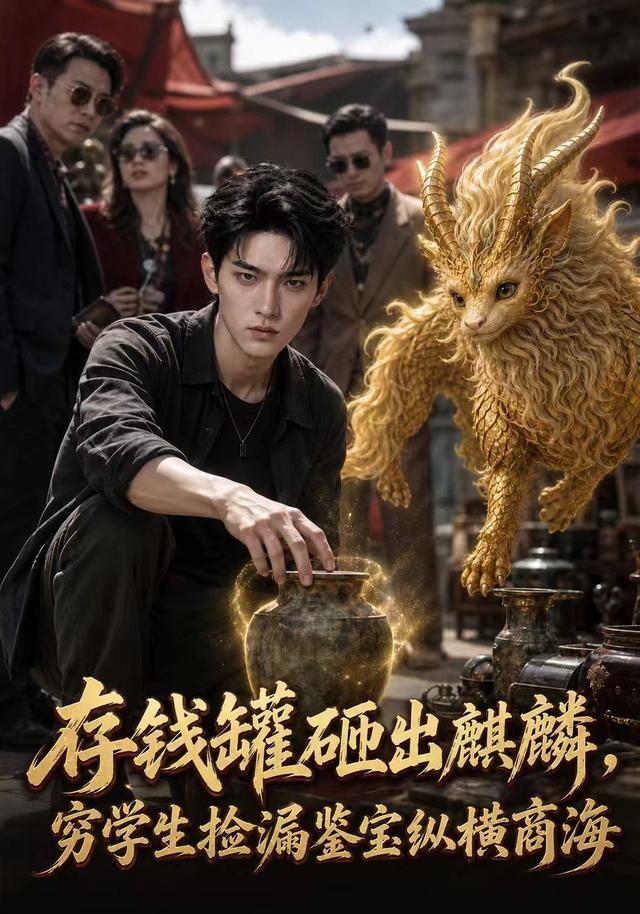 存钱罐砸出麒麟，穷学生捡漏鉴宝纵横商海 cover