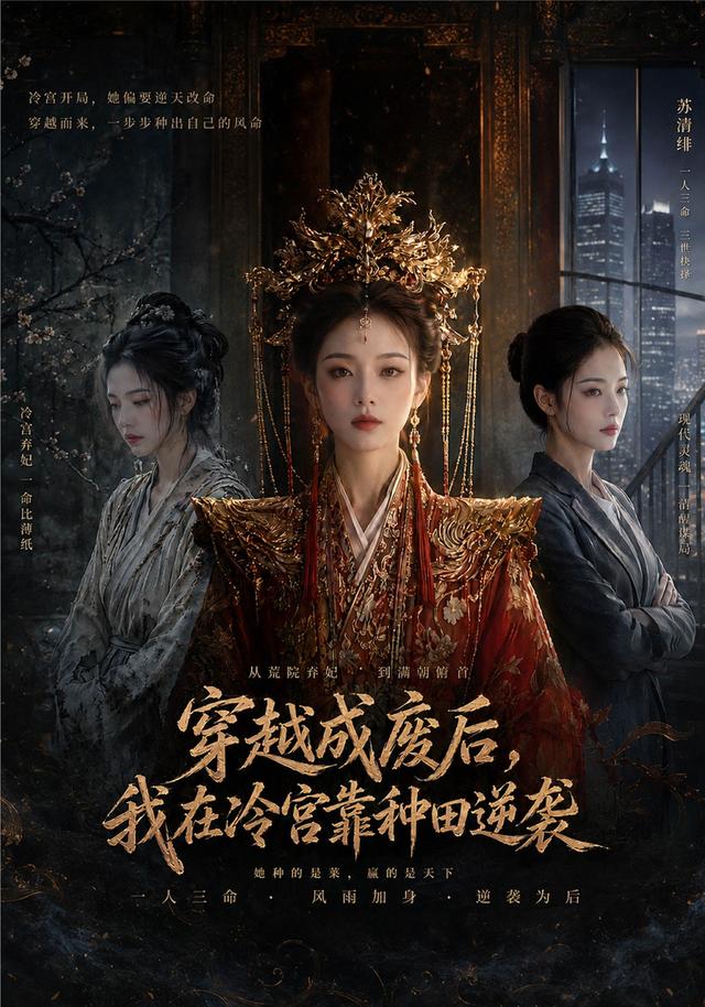 穿越成废后，我在冷宫靠种田逆袭 cover