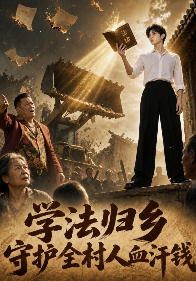 学法归乡，守护全村人的血汗钱 cover