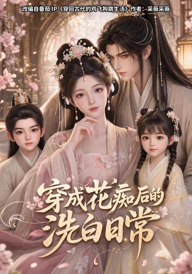 穿成花痴后的洗白日常 cover