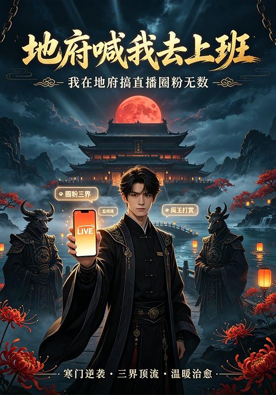 地府喊我去上班我在地府搞直播圈粉无数