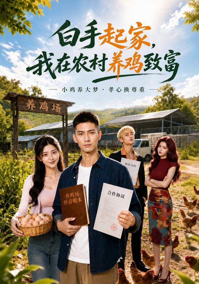白手起家，我在农村养鸡致富
