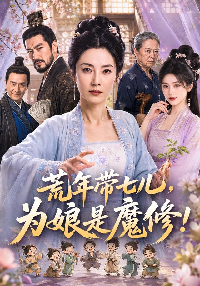 荒年带七儿，为娘是魔修！ cover