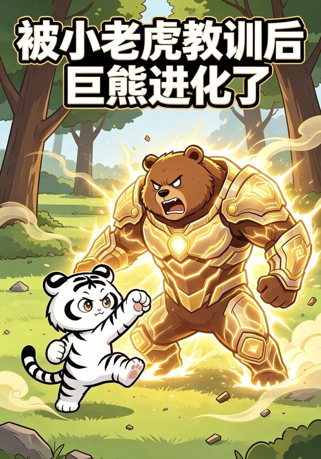 被小老虎教训后巨熊进化了 cover