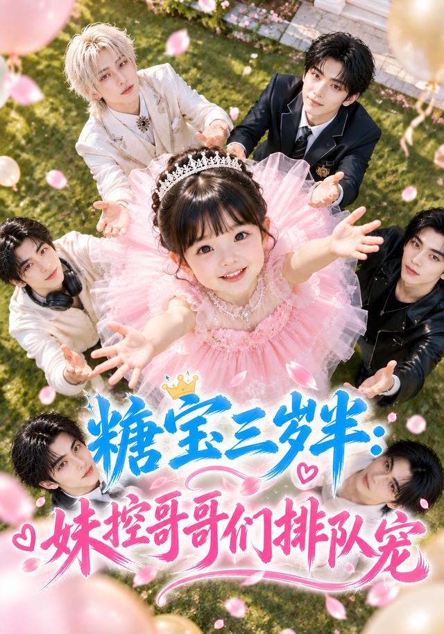 糖宝三岁半：妹控哥哥们排队宠