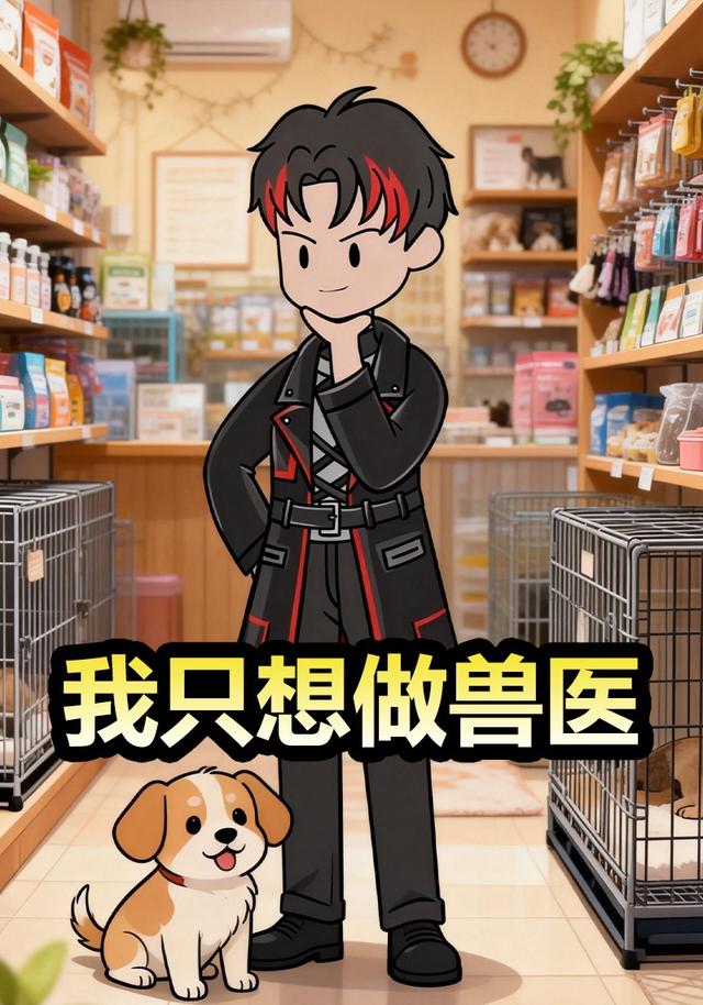 我只想做兽医封面图