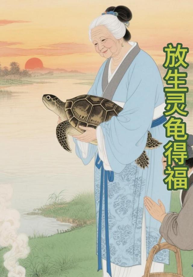 放生灵龟得福封面图