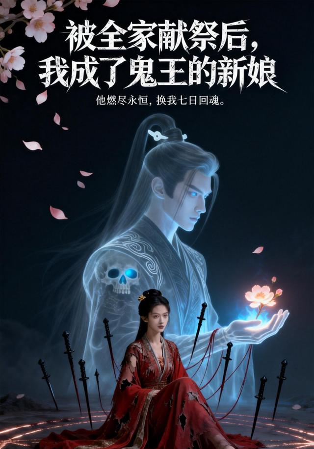 被全家献祭后，我成了鬼王的新娘封面图