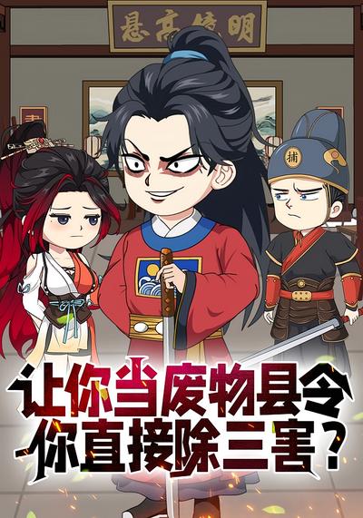 让你当废物县令 你直接除三害？