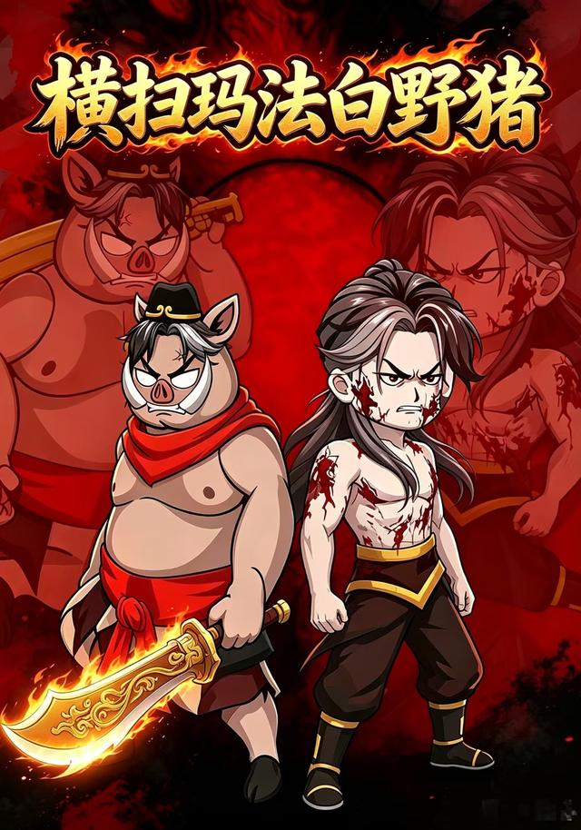 横扫玛法白野猪