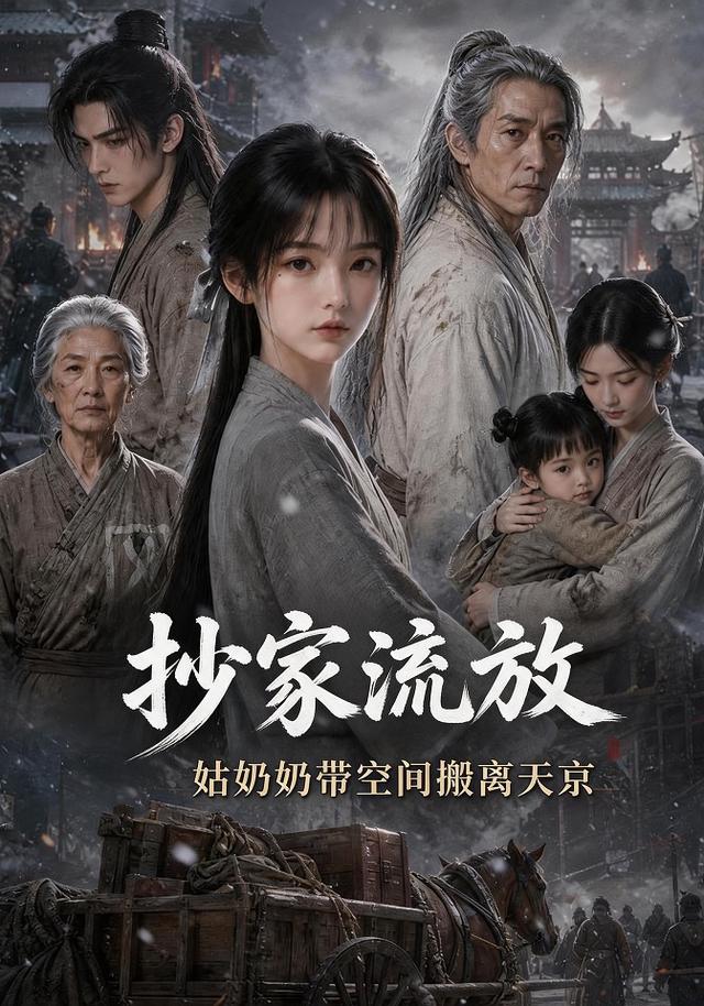 抄家流放，姑奶奶带空间搬离天京 cover