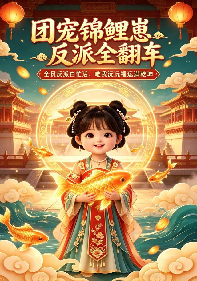 团宠锦鲤崽，反派全翻车 cover