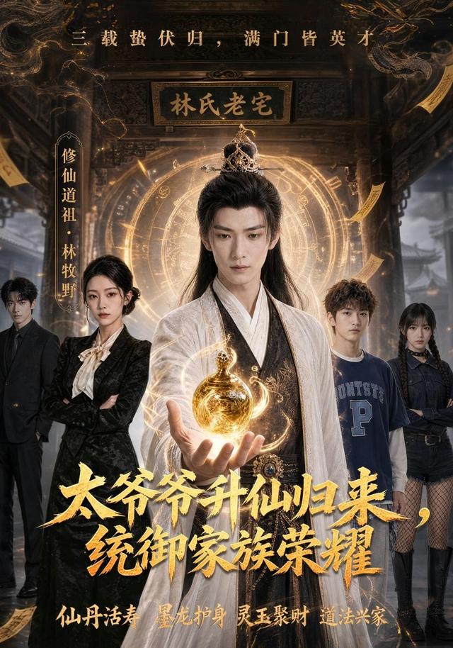 太爷爷升仙归来，统御家族荣耀