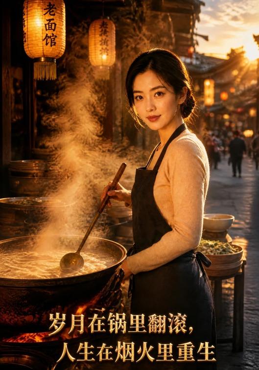岁月在锅里翻滚，人生在烟火里重生 cover