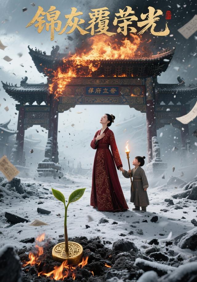 锦灰覆荣光封面图