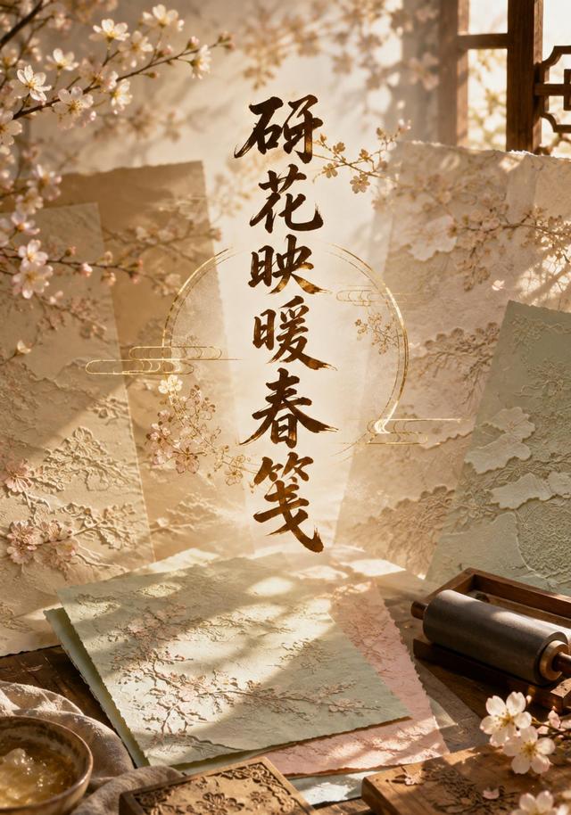 砑花映暖春笺 cover