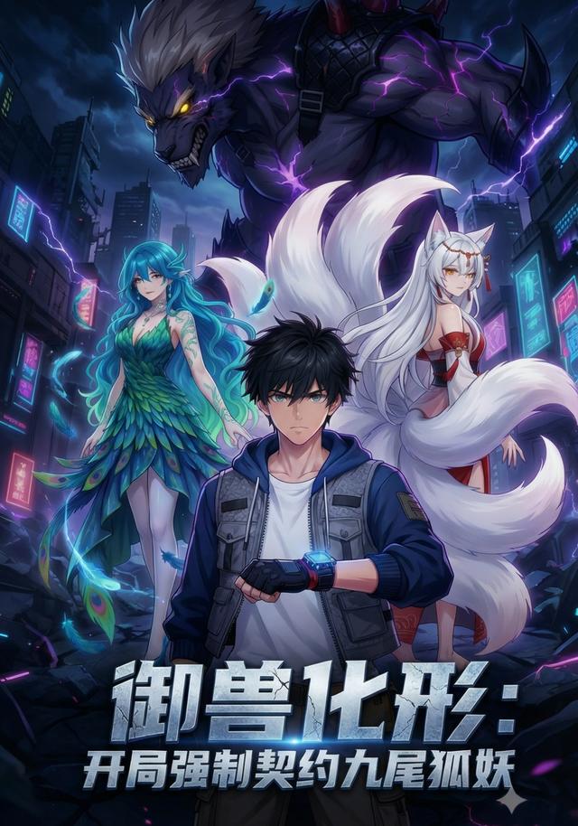 御兽化形，开局强制契约九尾狐妖封面图