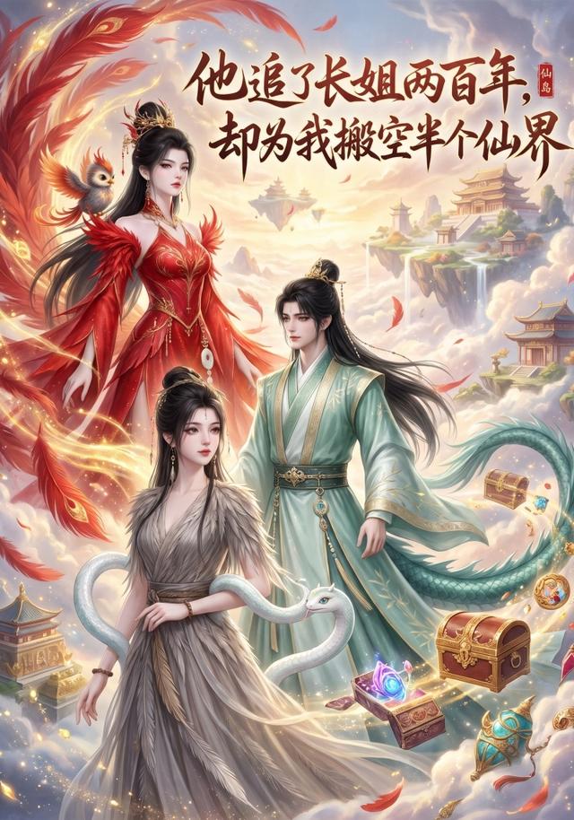 他追了长姐两百年，却为我搬空半个仙界 cover