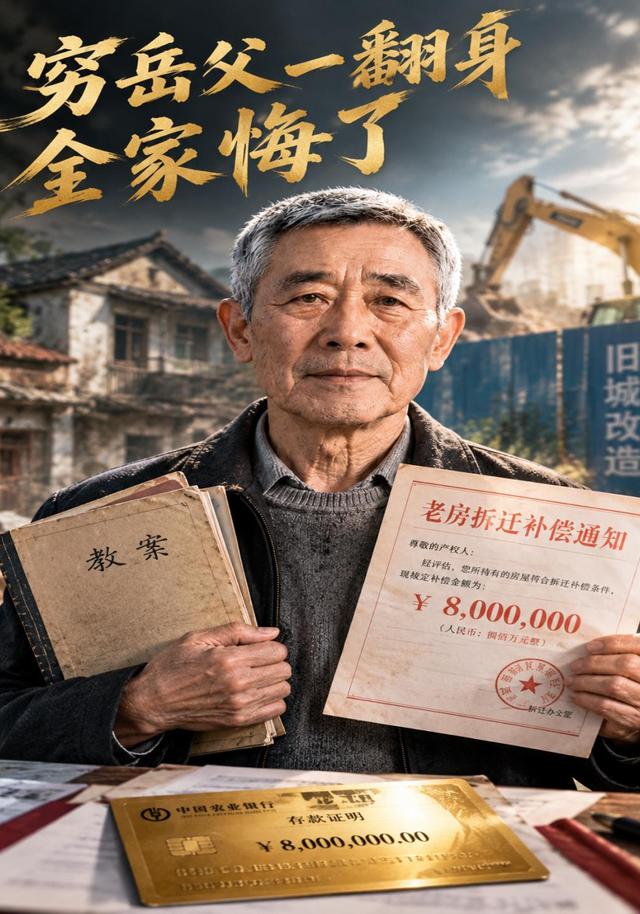 穷岳父一翻身全家悔了 cover