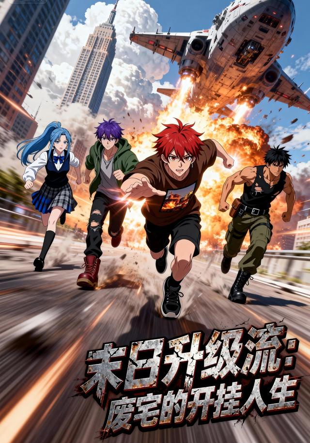 末日升级流：废宅的开挂人生封面图