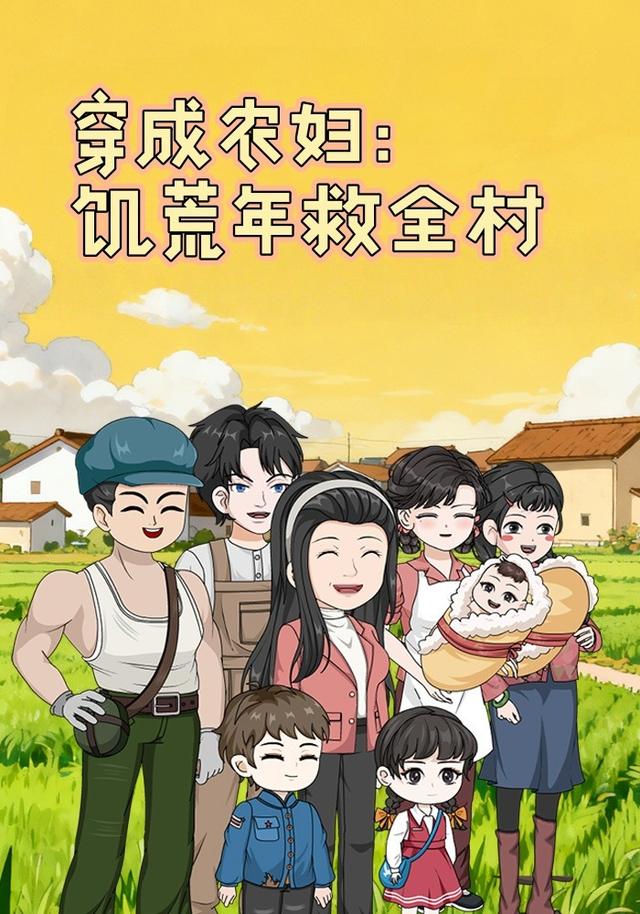 穿成农妇：饥荒年救全村封面图
