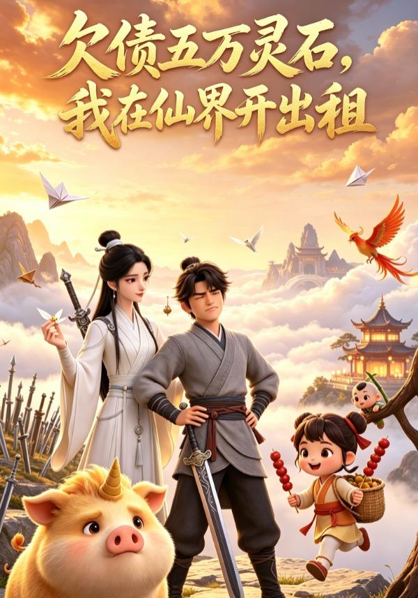 欠债五万灵石，我在仙界开出租 cover