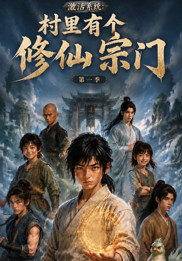 激活系统：村里有个修仙宗门第一季 cover