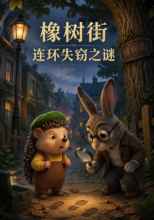 橡树街连环失窃之谜 cover