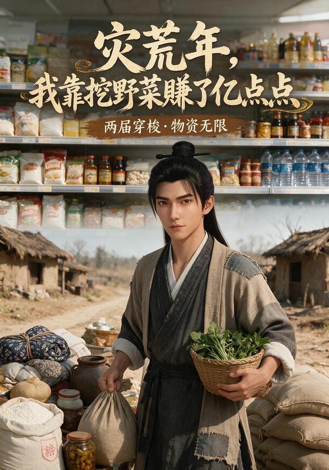 灾荒年，我靠挖野菜赚了亿点点 cover