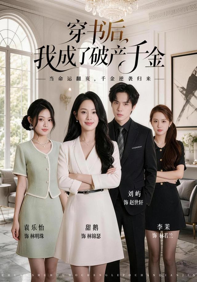穿书后我成了破产千金