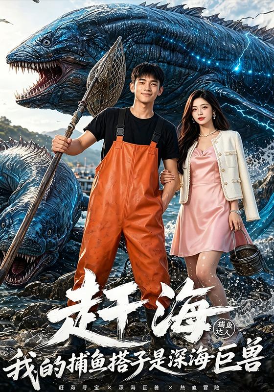 赶海：我的捕鱼搭子是深海巨兽 cover