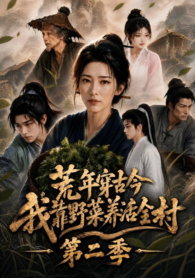 荒年穿古今,我靠野菜养活全村第二季 cover