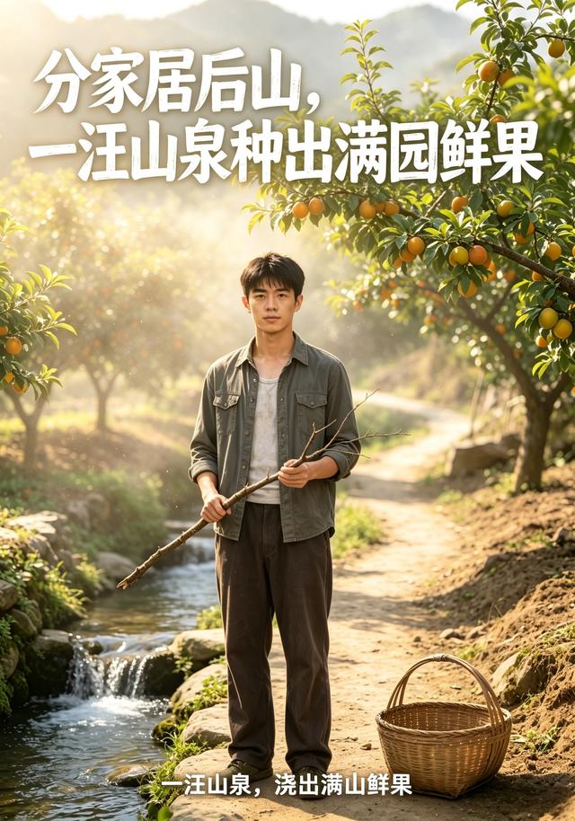 分家居后山，一汪山泉种出满园鲜果