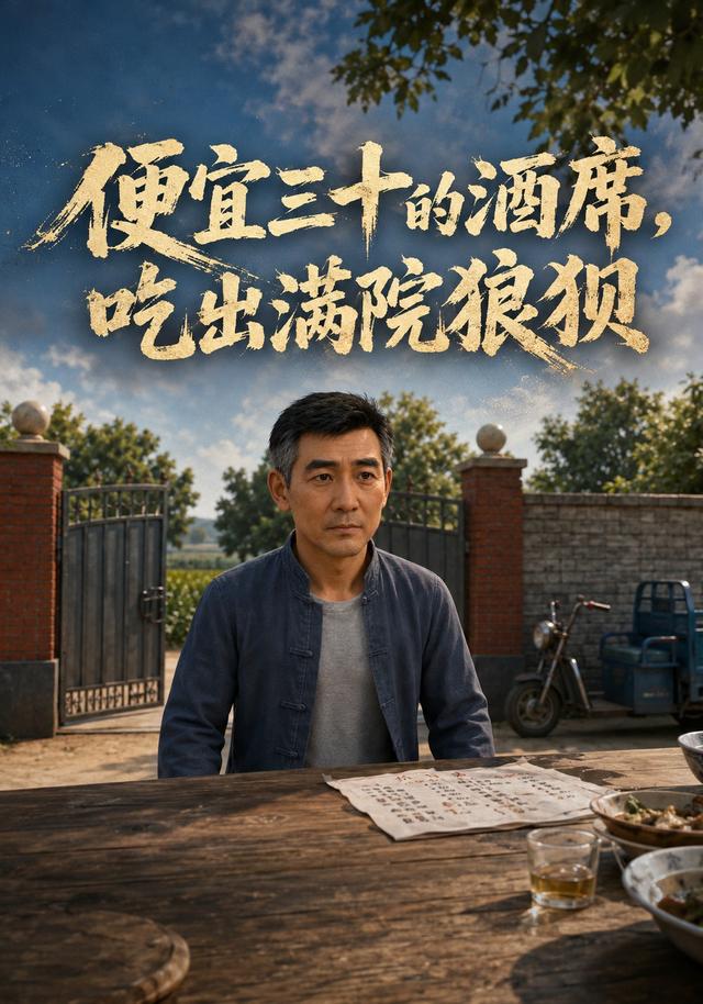 便宜三十的酒席，吃出满院狼狈