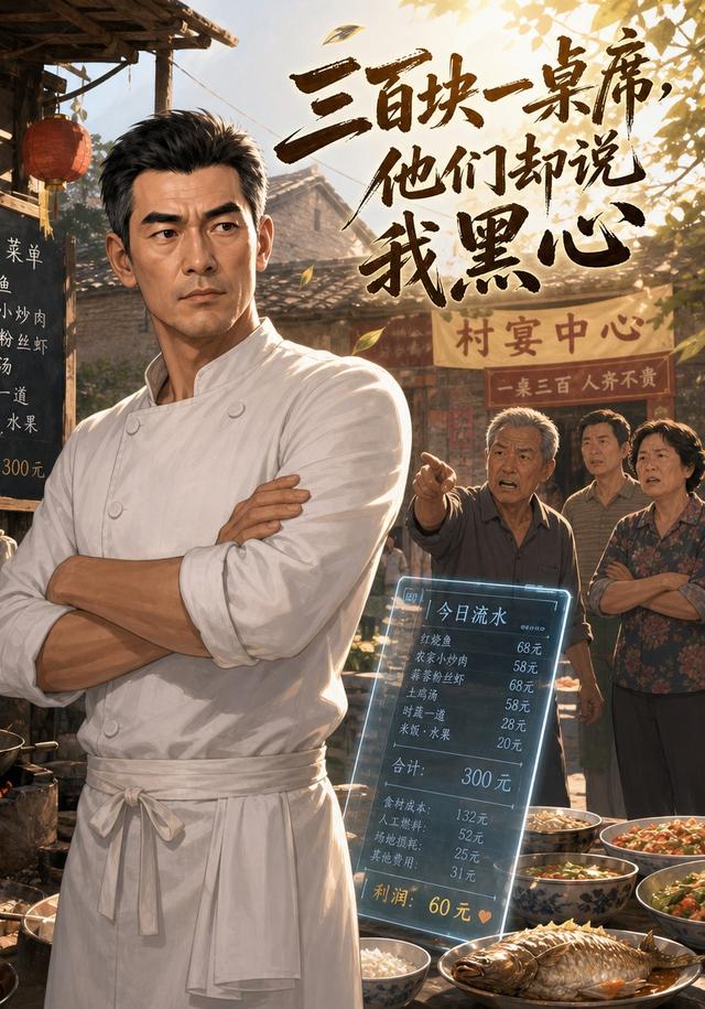 三百块一桌席，他们却说我黑心