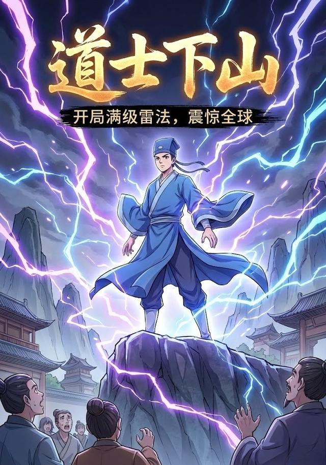 道士下山：开局满级雷法，震惊全球封面图