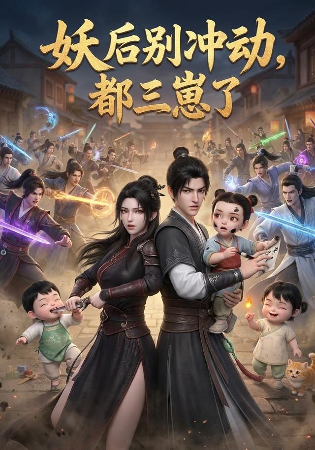 妖后别冲动，都三崽了