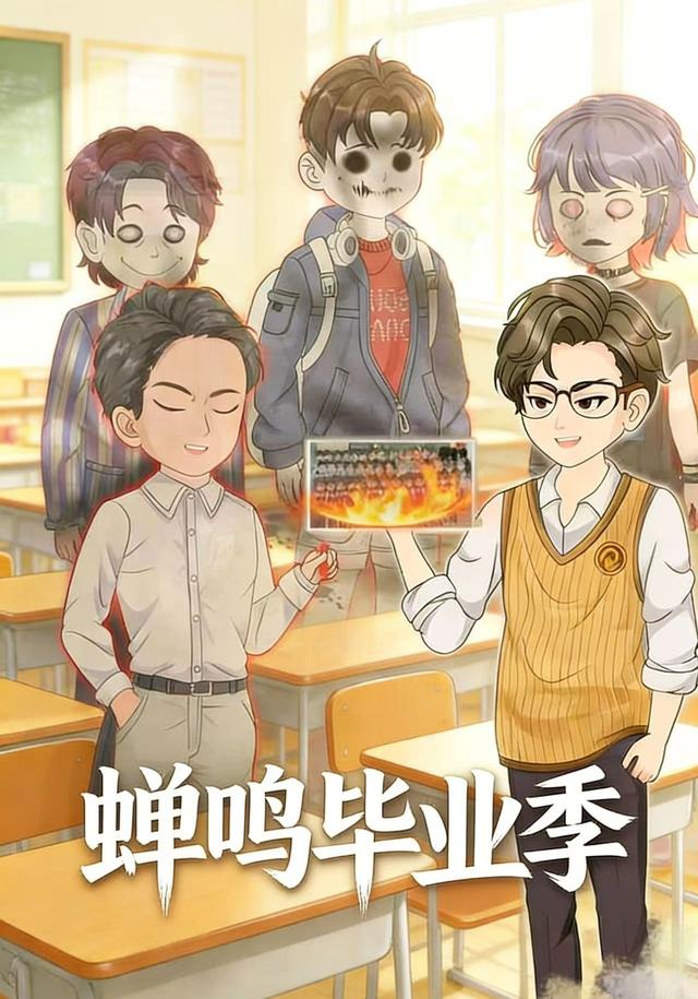 蝉鸣毕业季封面图