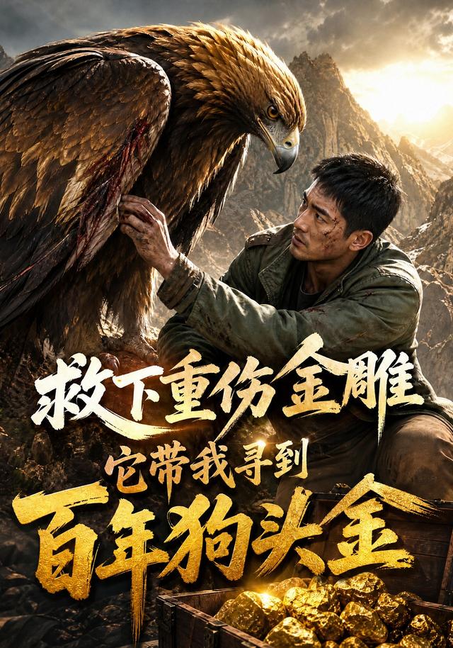 救下重伤金雕，它带我寻到百年狗头金 cover