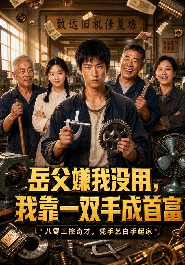 岳父嫌我没用，我靠一双手成首富 cover