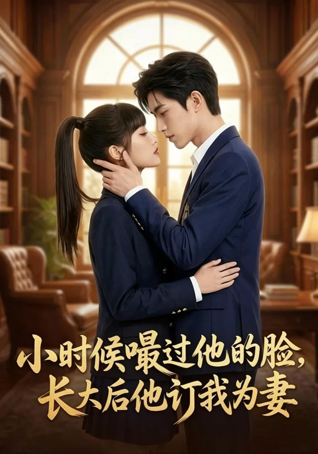 小时候嘬过他的脸，长大后他订我为妻封面图