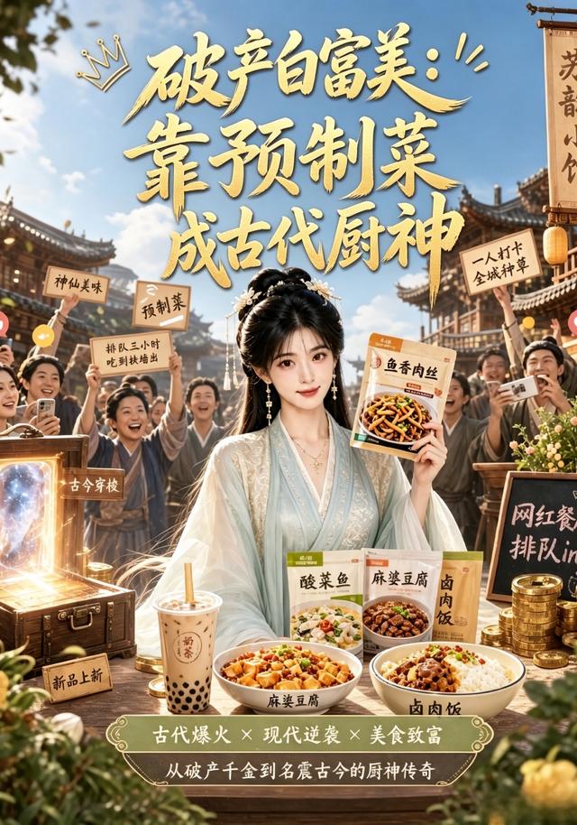 破产白富美靠预制菜成古代厨神