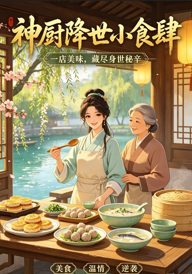 神厨降世小食肆 cover