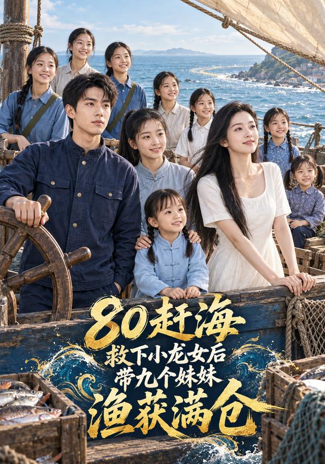 80赶海，救下小龙女后带九个妹妹渔获满仓 cover