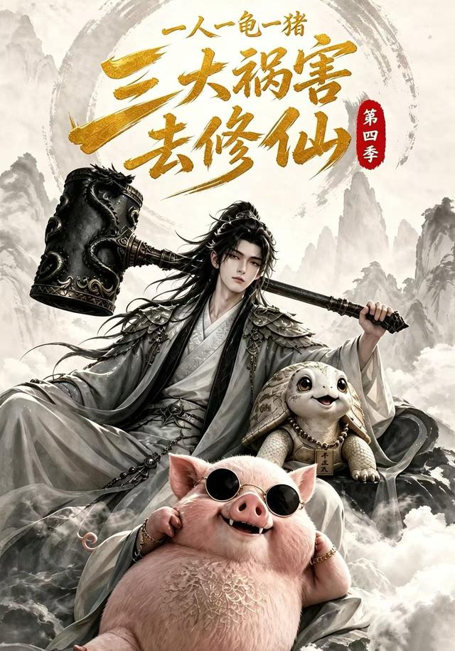 一人一龟一猪，三大祸害去修仙第四季