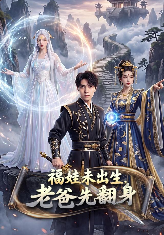 福娃未出生， 老爸先翻身